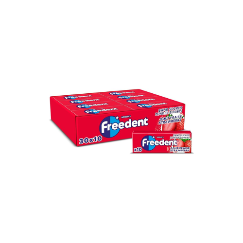 CHEWINGUM FREEDENT FRAISE P/30