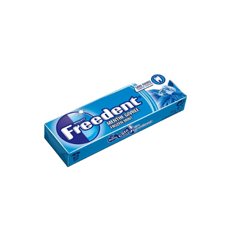 CHEWINGUM FREEDENT MENTHE GIVREE P/30