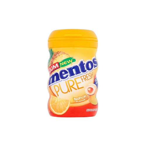 CHEWINGUM MENTOS TROPICAL 30 dragées 4x6 boites