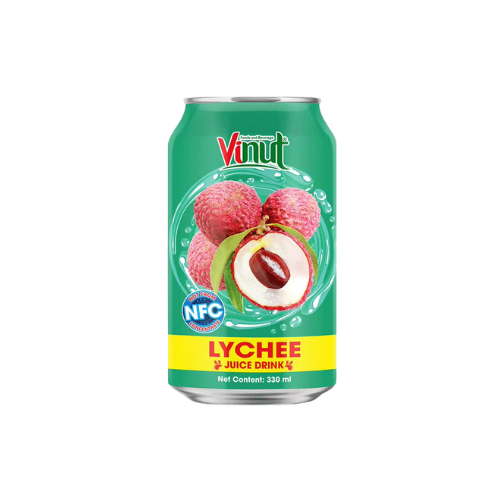 VINUT Jus de LYCHEE(canettes) 330ml