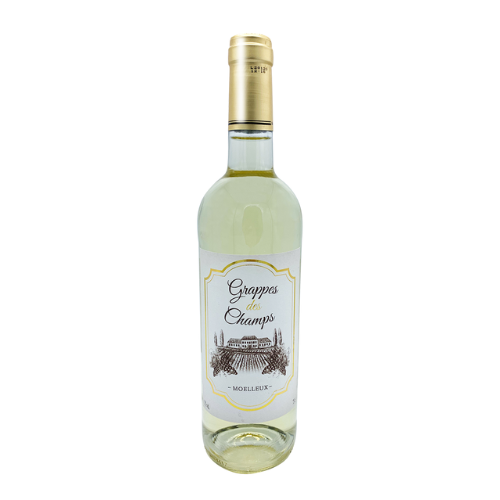 Vin blanc - Grappes des Champs Moelleux VCE 75cl 12°