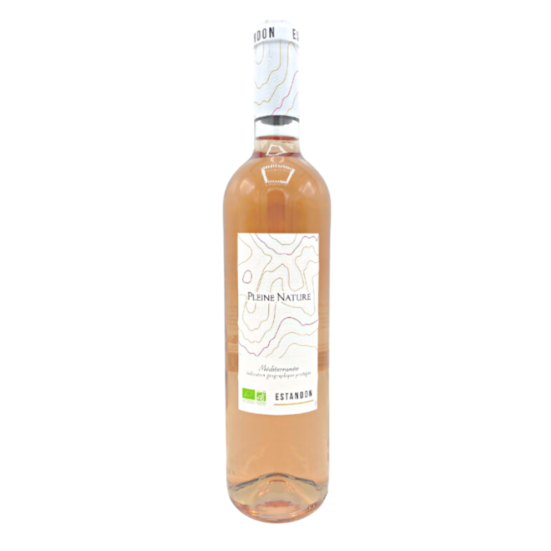 Vin rosé bio - Pleine Nature IGP MEDITERRANEE (estandon) 2023 75cl