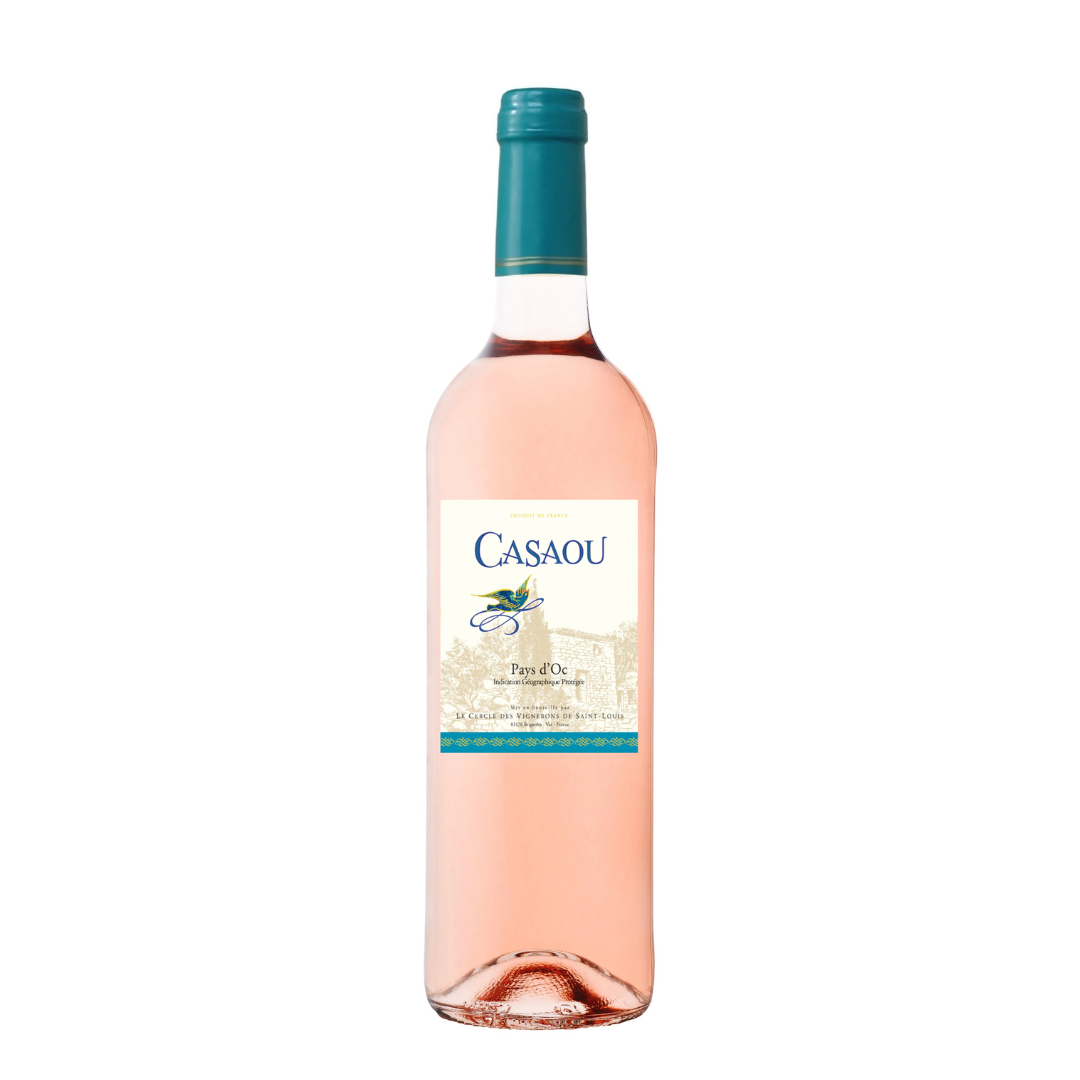Vin rosé - Casaou (estandon) IGP MEDITERRANEE 75cl 12,5°