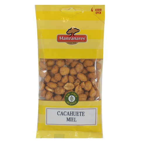 Fruits Sec ARACHIDES MIEL 90gr - MANZANARES