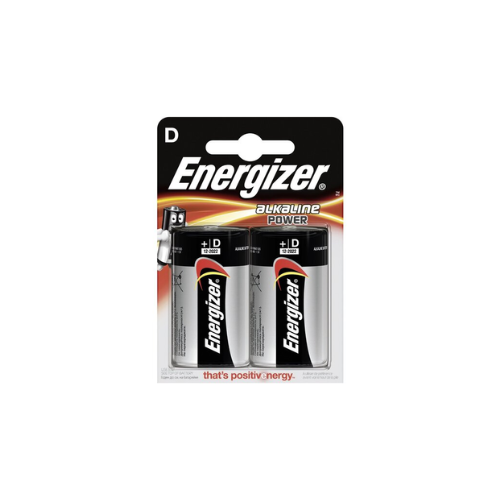 Piles Alkaline Poxer D LR20 (blister de 2) - ENERGIZER