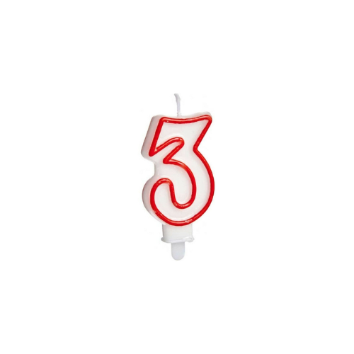 Bougies Numéro "3"