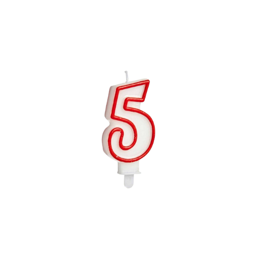 Bougies Numéro "5"