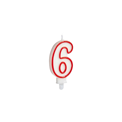 Bougies Numéro "6"
