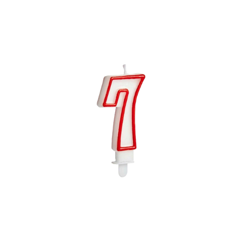 Bougies Numéro "7"