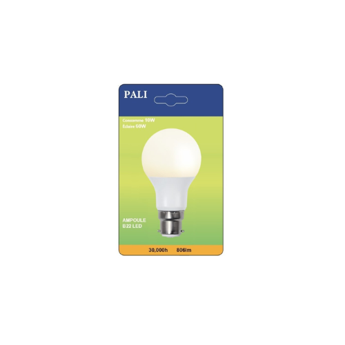 Ampoules Led B22 10W/60W