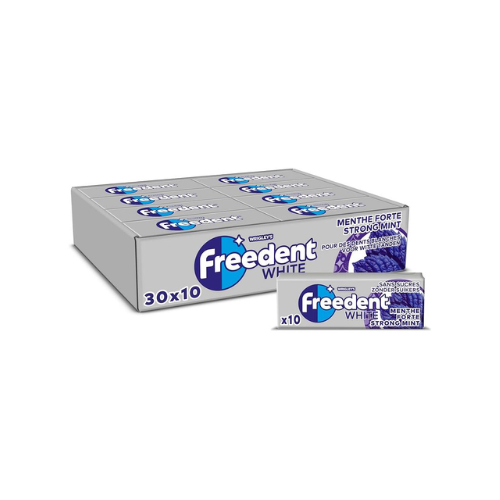 Chewing Gum MENTHE FORTE (par 30) - FREEDENT