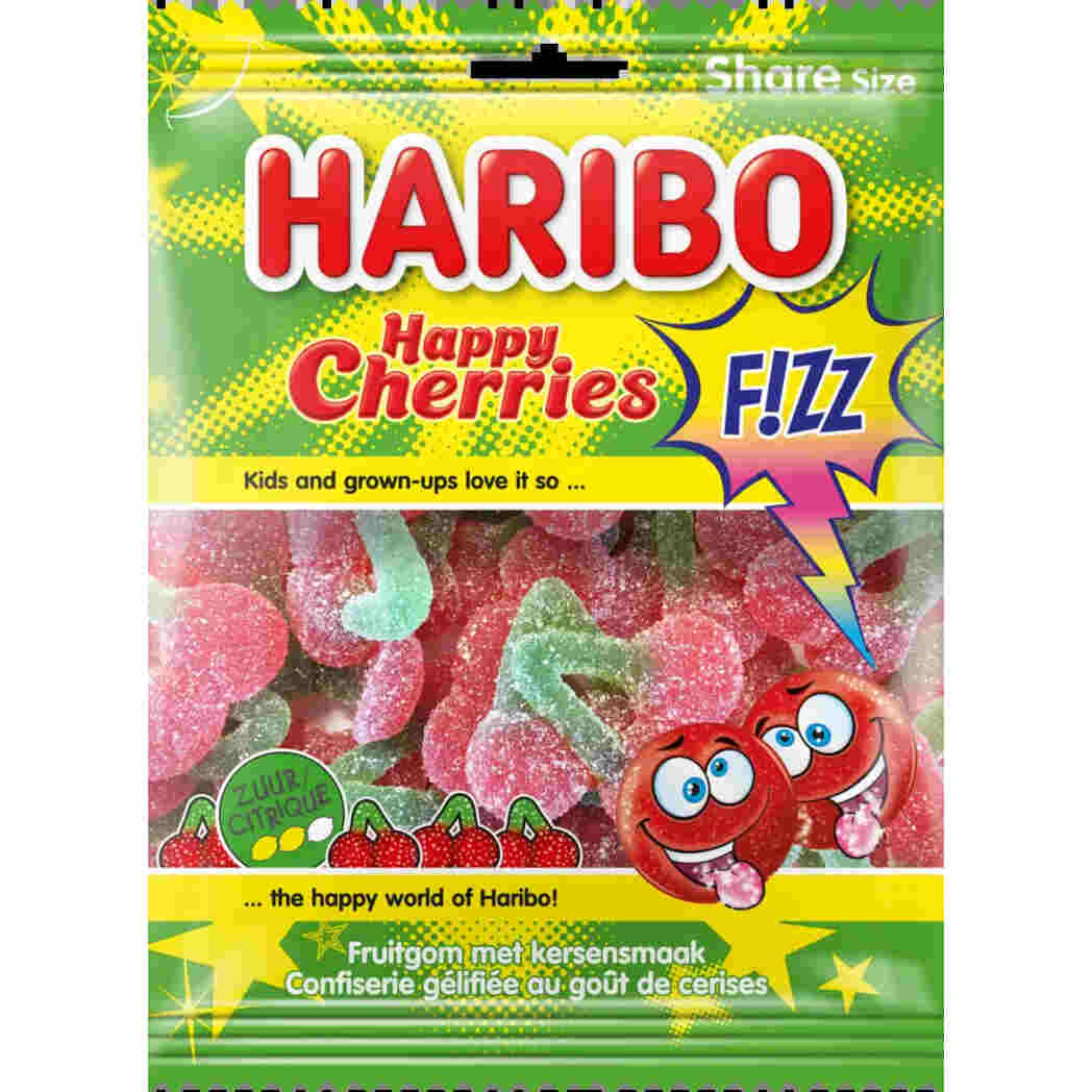Haribo Happy Cherries F!ZZ- Sachet de 70g