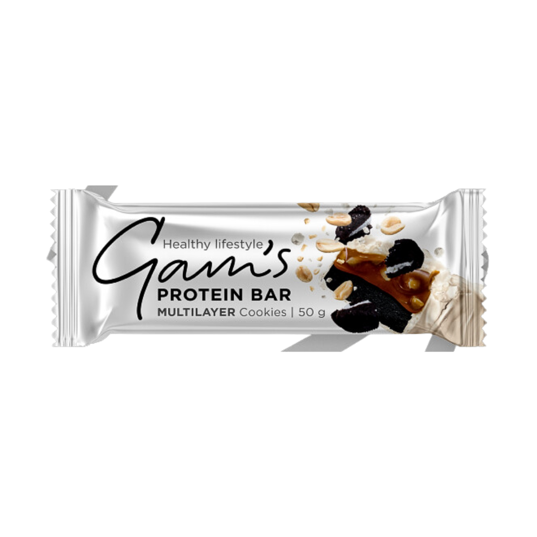Gam's Protein 27% Multilayer Bar Cookies 50gr