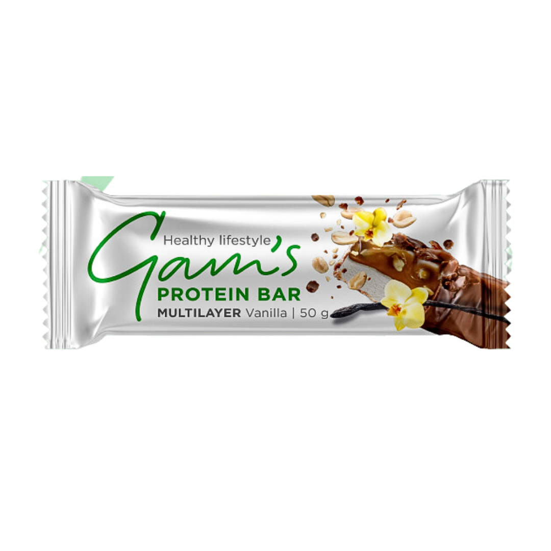 Gam's Protein 26% Multilayer Bar Vanilla 50gr