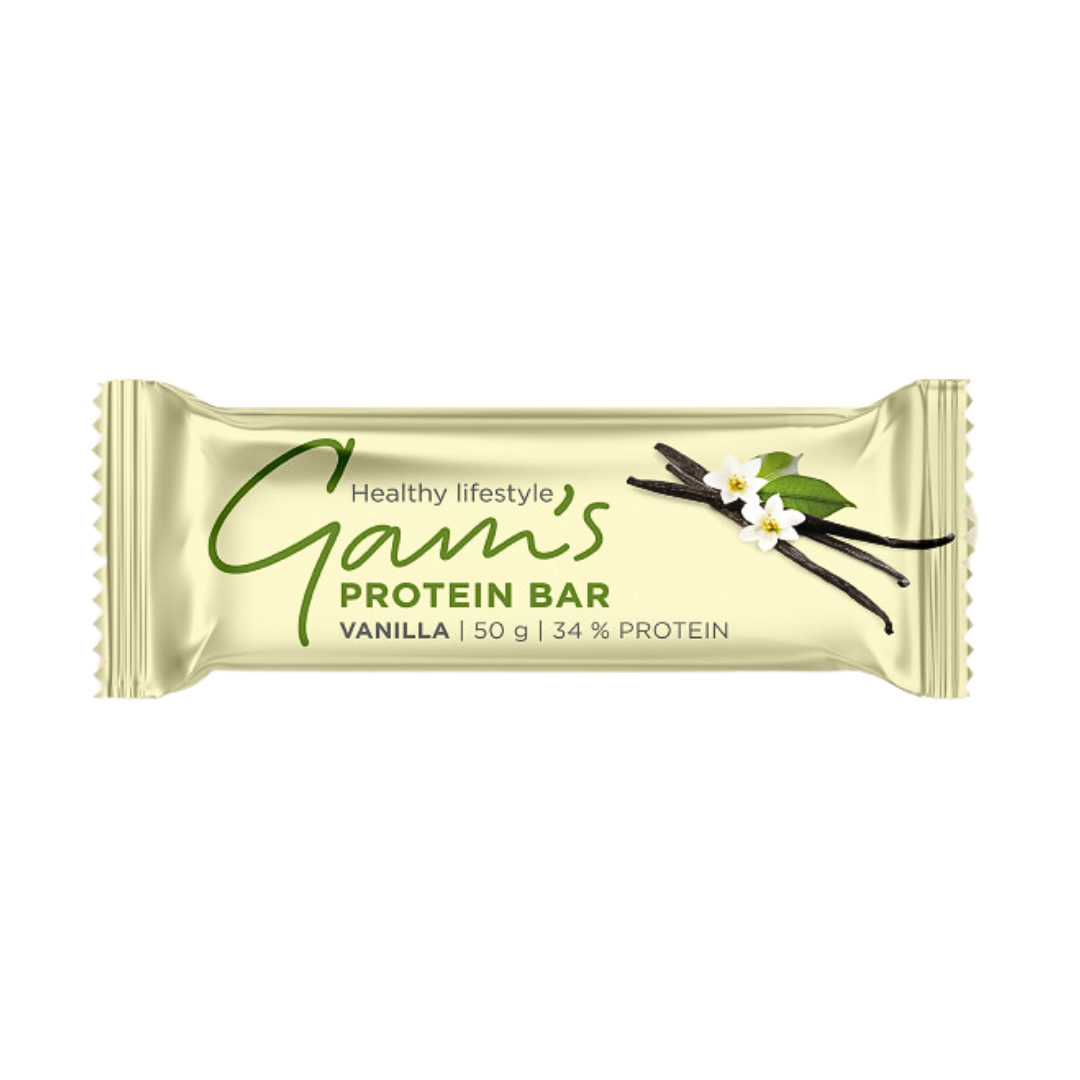 Gam's Protein 34% Bar Vanilla (Barre protéinée Core) 50gr
