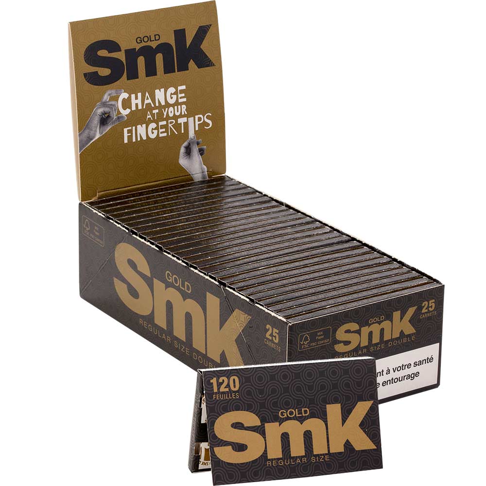 Feuilles Blanchie Cahiers Courts (par 25) - SMK