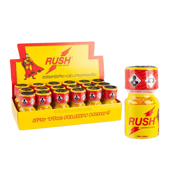 POPPERS "SUPER RUSH" YELLOW DE 18 FLACONS