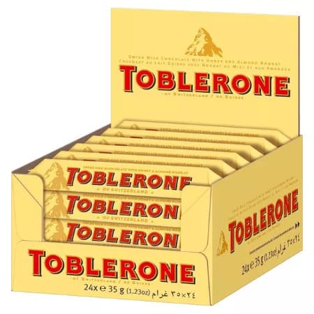 Toblerone 35g - Boîte de 24 Barres