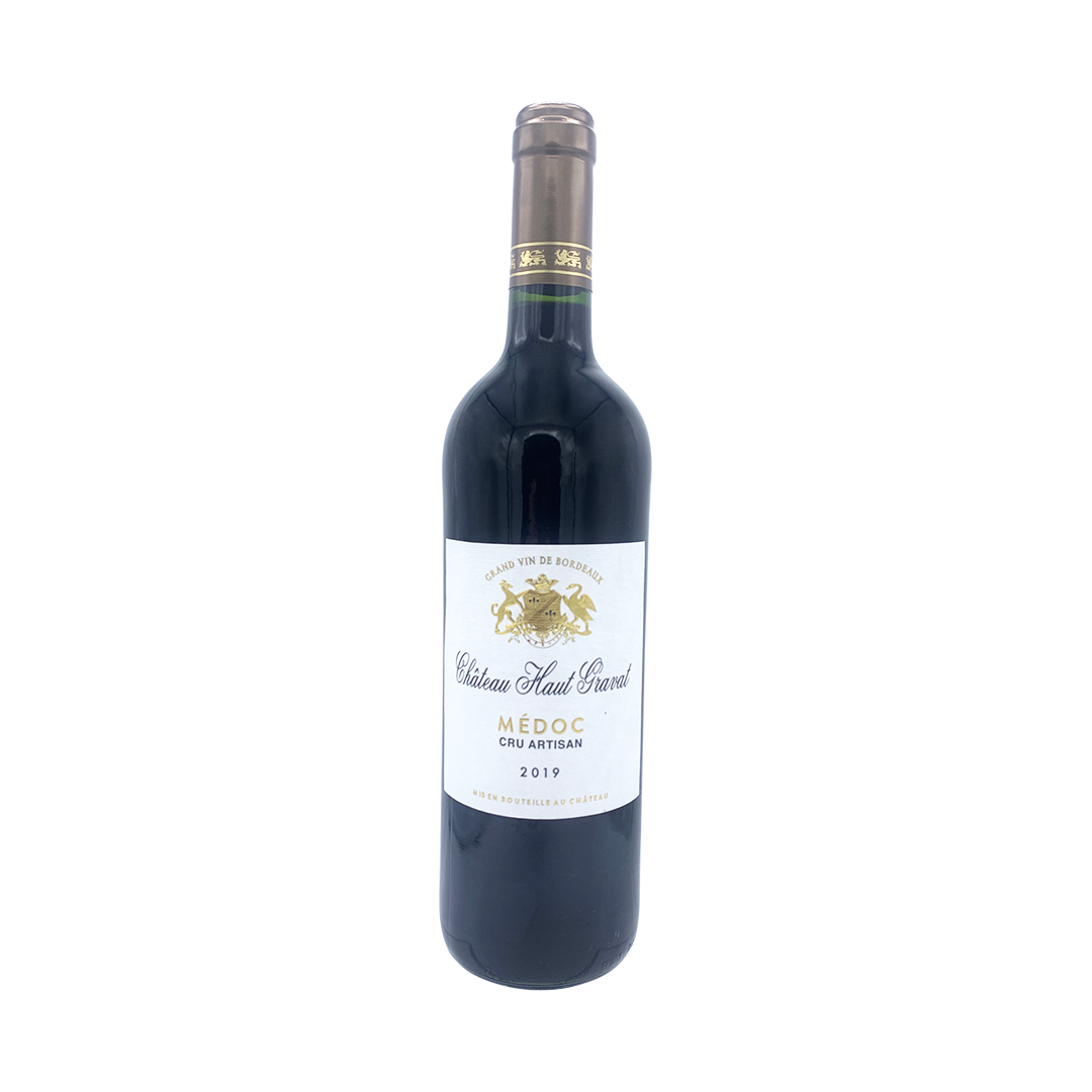 Vin rouge - Château Haut Gravat MEDOC CRU ARTISAN 2022 75cl