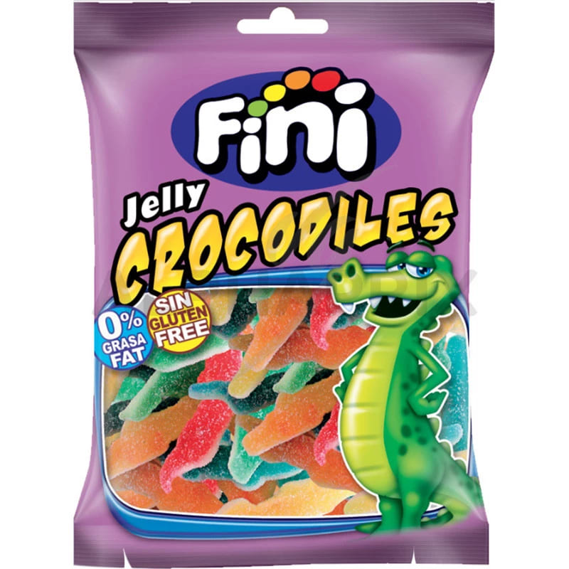 Fini Jelly Crocodiles Fizz - Sachet de 90g