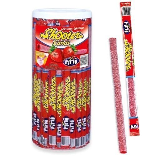 Fini Shooter Fizz à la Fraise - Pack de 50