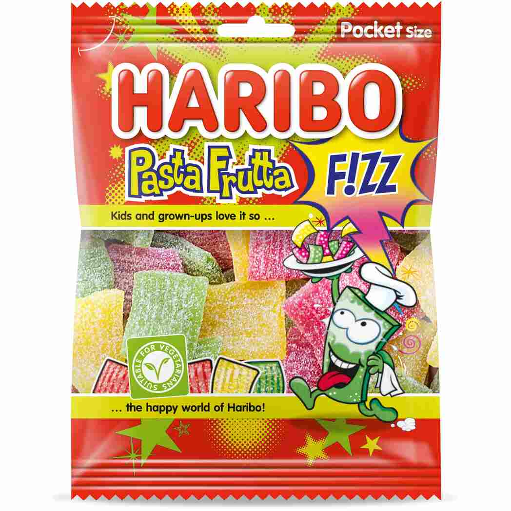 Haribo Pasta Frutta F!ZZ - Sachet de 75g