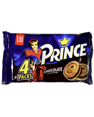 Prince de LU Chocolat - Pack de 4 x 60g