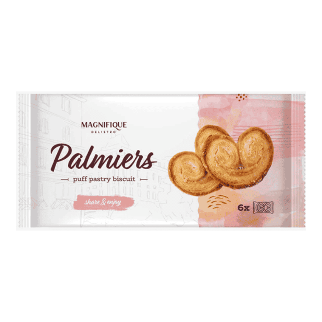 Magnifique Palmier 210gr - Biscuits Feuilletés Croustillants