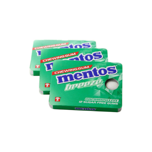 CHEWING GUM MENTOS CHLOROPHYL BLISTER