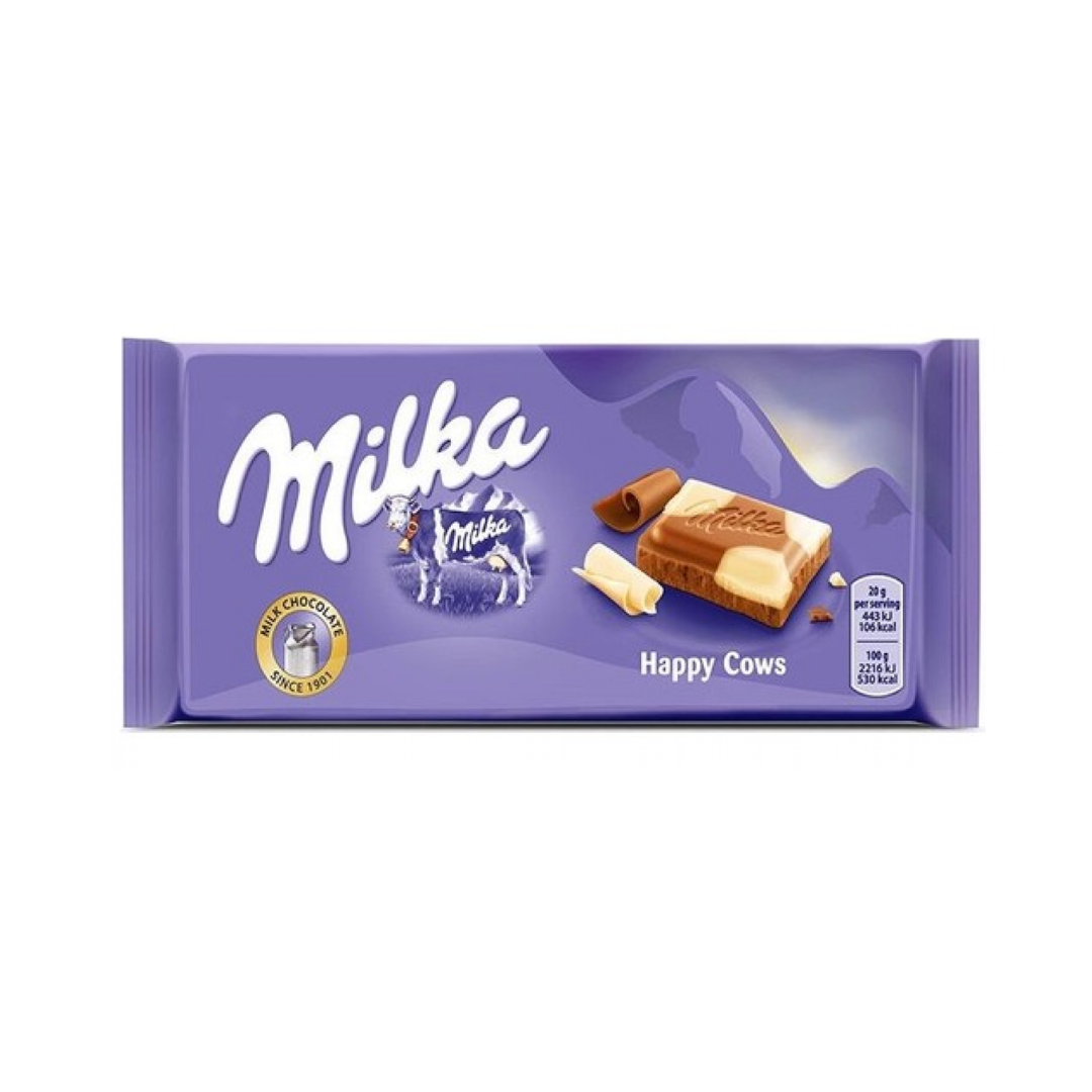 MILKA TABLETTE HAPPY COW  100GR