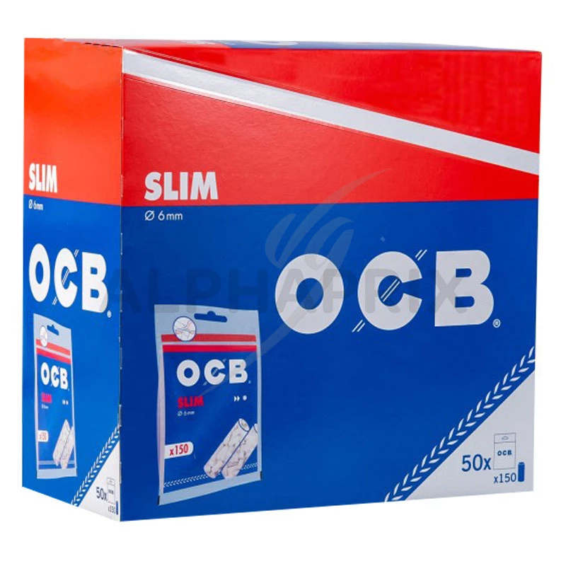 OCB Filtres Slim 6mm – Filtres Cigarette Slim Haute Qualité