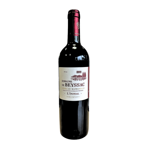 ROUGE DOMAINE DE BEYSSAC "Côtes du Marmandais" L'INITIAL 2011 14.5% 75cl